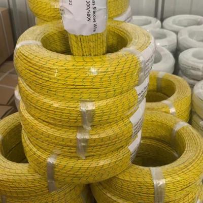 Goods - Fiberglass braid silicone wire 
