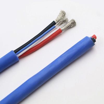 2 Core Silicone Rubber Coated Power Cable Multicore Flexible Insulated Strand Wire Cables 2.5mm